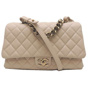 Chanel Matelasse 30 2Way Calf Shoulder Bag Ivory